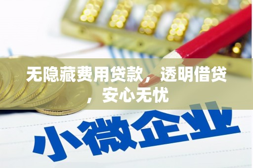 郧阳无隐藏费用贷款，透明借贷，安心无忧
