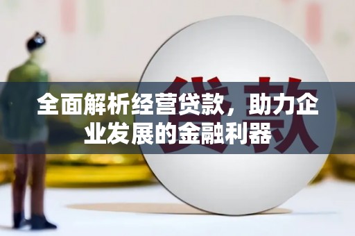 郧阳全面解析经营贷款，助力企业发展的金融利器