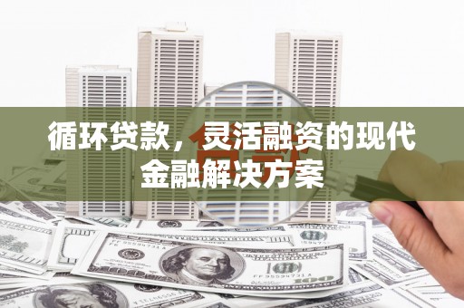 郧阳循环贷款，灵活融资的现代金融解决方案