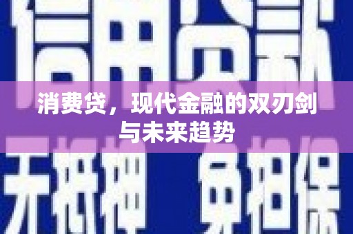 郧阳消费贷，现代金融的双刃剑与未来趋势