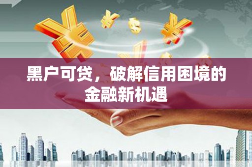 郧阳黑户可贷，破解信用困境的金融新机遇