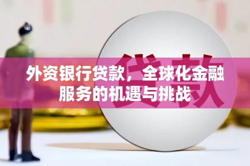 郧阳外资银行贷款，全球化金融服务的机遇与挑战