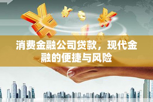 郧阳消费金融公司贷款，现代金融的便捷与风险